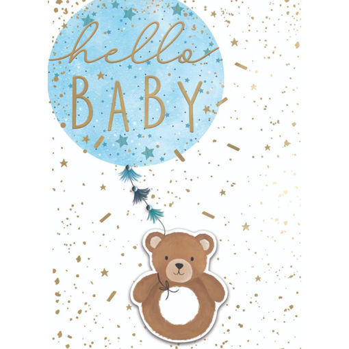 Picture of HELLO BABY BOY CARD